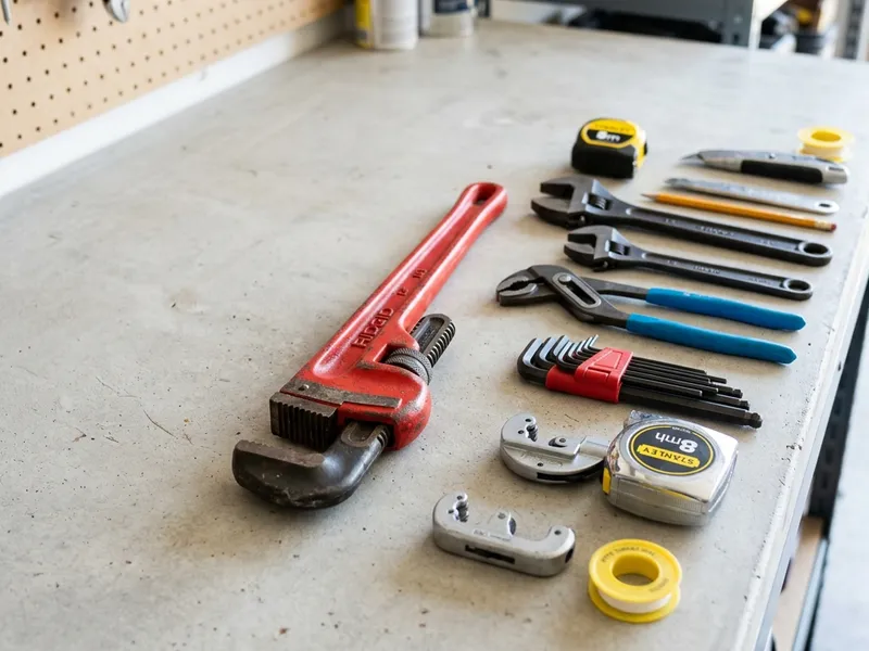 Professional plumbers in Willoughby, OH equipped with top-tier tools for residential and commercial plumbing services.